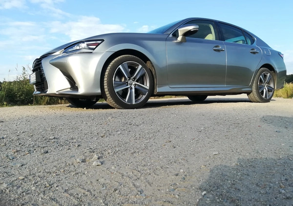 Lexus GS cena 104900 przebieg: 105000, rok produkcji 2017 z Krotoszyn małe 379